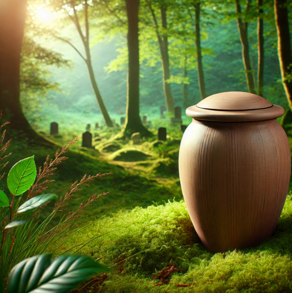 Urne funéraire biodégradable : une alternative écologique pour des obsèques respectueuses de la planète.